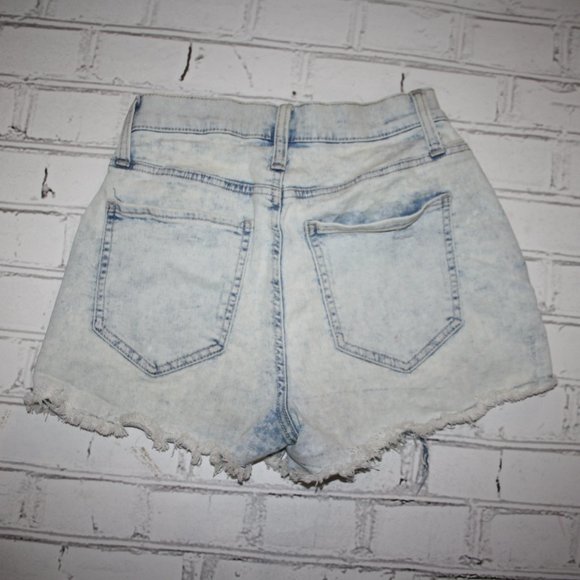 🔵👖 High-Rise Curvy Mom Shorts · SO · Size 1 👖🔵 - Picture 2 of 5